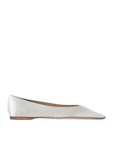 Danielle Frankel Riley Satin Point-toe Ballet Flats | Thumbnail 1 Danielle Frankel Riley Satin Point-toe Ballet Flats | Thumbnail 1