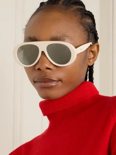 CELINE Eyewear Aviator-style Acetate Sunglasses | Thumbnail 2 CELINE Eyewear Aviator-style Acetate Sunglasses | Thumbnail 2