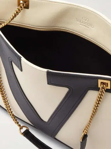Valentino Garavani Viva Superstar Medium Two-tone Leather Shoulder Bag | Thumbnail 5 Valentino Garavani Viva Superstar Medium Two-tone Leather Shoulder Bag | Thumbnail 5