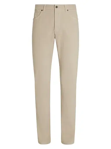 Zegna Men's Stretch Cotton Roccia Jeans - Beige - Size 40 | Thumbnail 1 Zegna Men's Stretch Cotton Roccia Jeans - Beige - Size 40 | Thumbnail 1