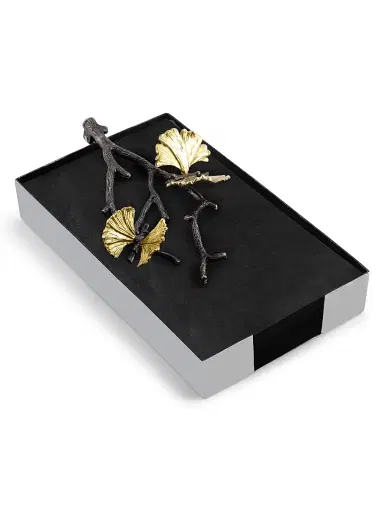 Michael Aram Butterfly Ginkgo Guest Towel Holder | Thumbnail 2 Michael Aram Butterfly Ginkgo Guest Towel Holder | Thumbnail 2