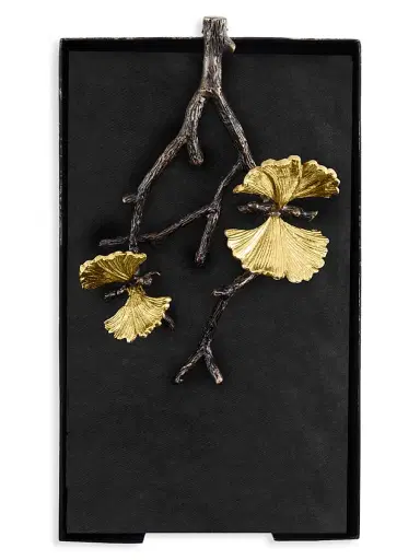 Michael Aram Butterfly Ginkgo Guest Towel Holder | Thumbnail 3 Michael Aram Butterfly Ginkgo Guest Towel Holder | Thumbnail 3