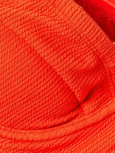 Change of Scenery Women's Nellie Textured Balconette Bikini Top - Flame Texture | Thumbnail 6 Change of Scenery Women's Nellie Textured Balconette Bikini Top - Flame Texture | Thumbnail 6