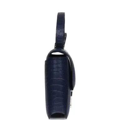 HERMÈS Hermes Constance 1-24 Bleu Saphir Matte Alligator Mississippiensis Marquette Palladium Hardware | Thumbnail 4 HERMÈS Hermes Constance 1-24 Bleu Saphir Matte Alligator Mississippiensis Marquette Palladium Hardware | Thumbnail 4