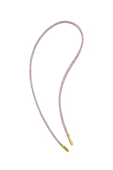 Carolina Bucci Short Forte Beads Cord - Heather Pink | Thumbnail 2 Carolina Bucci Short Forte Beads Cord - Heather Pink | Thumbnail 2
