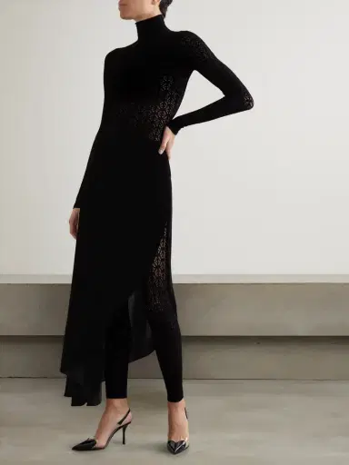 Alaïa Asymmetric Velvet Skirt | Thumbnail 2 Alaïa Asymmetric Velvet Skirt | Thumbnail 2