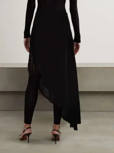 Alaïa Asymmetric Velvet Skirt | Thumbnail 4 Alaïa Asymmetric Velvet Skirt | Thumbnail 4
