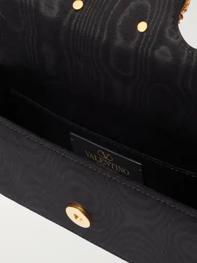 Valentino Garavani Locò Embellished Moire Clutch | Thumbnail 5 Valentino Garavani Locò Embellished Moire Clutch | Thumbnail 5