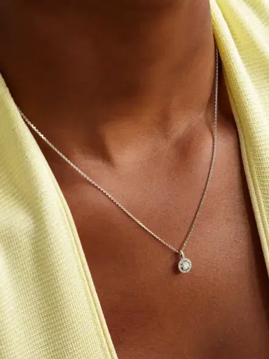 De Beers London Aura 18-karat White Gold Diamond Necklace | Thumbnail 2 De Beers London Aura 18-karat White Gold Diamond Necklace | Thumbnail 2