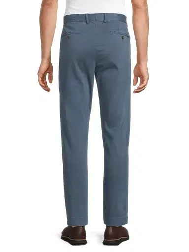 Polo Ralph Lauren Men's Jarrett Stretch-Slim-Fit Sateen Pants - Blue Corsair | Thumbnail 5 Polo Ralph Lauren Men's Jarrett Stretch-Slim-Fit Sateen Pants - Blue Corsair | Thumbnail 5