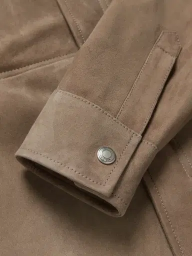 Loro Piana Kim Suede Overshirt - Men | Thumbnail 4 Loro Piana Kim Suede Overshirt - Men | Thumbnail 4