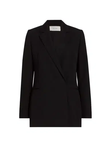 The Row Women's Lawrence Wool Jacket - Black | Thumbnail 7 The Row Women's Lawrence Wool Jacket - Black | Thumbnail 7