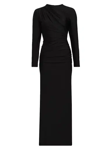 Michael Lo Sordo Women's Cuts Both Ways Maxi Dress - Black | Thumbnail 1 Michael Lo Sordo Women's Cuts Both Ways Maxi Dress - Black | Thumbnail 1