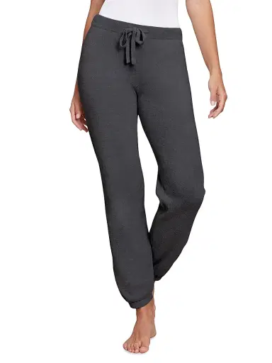 Barefoot Dreams Women's CozyChic Ultra Lite Knit Track Pants - Carbon | Thumbnail 1 Barefoot Dreams Women's CozyChic Ultra Lite Knit Track Pants - Carbon | Thumbnail 1