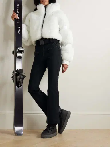 Goldbergh Lieke Belted Plush And Stretch-shell Ski Suit | Thumbnail 2 Goldbergh Lieke Belted Plush And Stretch-shell Ski Suit | Thumbnail 2