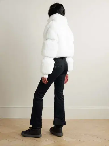 Goldbergh Lieke Belted Plush And Stretch-shell Ski Suit | Thumbnail 3 Goldbergh Lieke Belted Plush And Stretch-shell Ski Suit | Thumbnail 3