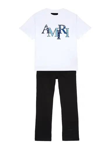 Amiri Liitle Boy's & Boy's Stack Skinny Jeans - Black | Thumbnail 2 Amiri Liitle Boy's & Boy's Stack Skinny Jeans - Black | Thumbnail 2