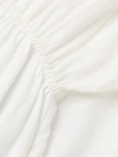 Harshman Women's Bexley Linen Midi-Dress - White - Size Small | Thumbnail 6 Harshman Women's Bexley Linen Midi-Dress - White - Size Small | Thumbnail 6