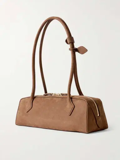 Alaïa Le Teckel Medium Nubuck Shoulder Bag | Thumbnail 3 Alaïa Le Teckel Medium Nubuck Shoulder Bag | Thumbnail 3