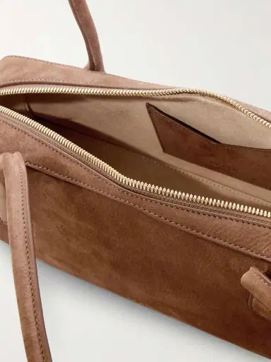 Alaïa Le Teckel Medium Nubuck Shoulder Bag | Thumbnail 5 Alaïa Le Teckel Medium Nubuck Shoulder Bag | Thumbnail 5
