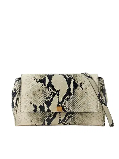 Khaite Audrey Snake-effect Leather Shoulder Bag | Thumbnail 1 Khaite Audrey Snake-effect Leather Shoulder Bag | Thumbnail 1