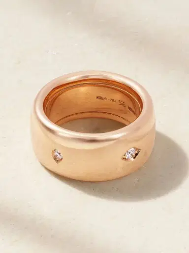 Pomellato Iconica Medium/large 18-karat Rose Gold Diamond Ring | Thumbnail 3 Pomellato Iconica Medium/large 18-karat Rose Gold Diamond Ring | Thumbnail 3