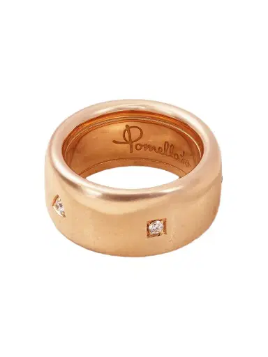 Pomellato Iconica Medium/large 18-karat Rose Gold Diamond Ring | Thumbnail 1 Pomellato Iconica Medium/large 18-karat Rose Gold Diamond Ring | Thumbnail 1