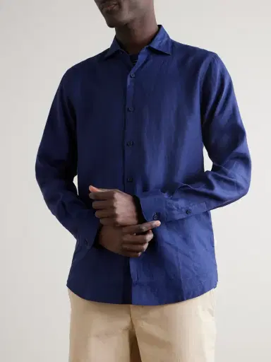 Orlebar Brown Giles Slim-Fit Linen Shirt - Men | Thumbnail 3 Orlebar Brown Giles Slim-Fit Linen Shirt - Men | Thumbnail 3