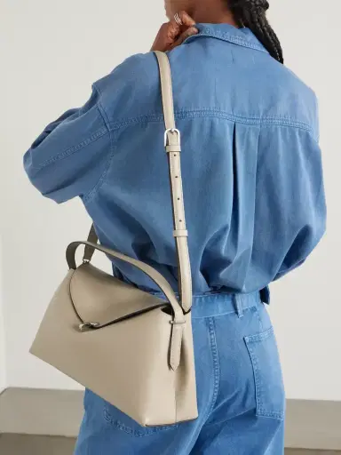 TOTEME T-lock Leather Shoulder Bag | Thumbnail 6 TOTEME T-lock Leather Shoulder Bag | Thumbnail 6