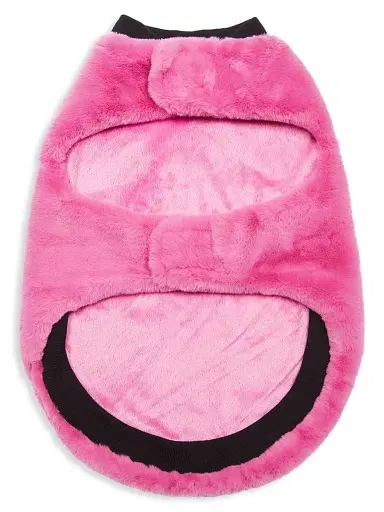 Apparis Carter Faux Fur Dog Sweater - Sugar Pink | Thumbnail 2 Apparis Carter Faux Fur Dog Sweater - Sugar Pink | Thumbnail 2