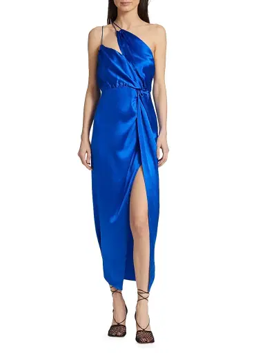 THE SEI Women's Strappy Knotted Silk Dress | Thumbnail 3 THE SEI Women's Strappy Knotted Silk Dress | Thumbnail 3