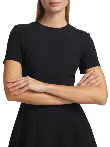 Brandon Maxwell Women's The Bianca Bubble Minidress - Black | Thumbnail 5 Brandon Maxwell Women's The Bianca Bubble Minidress - Black | Thumbnail 5