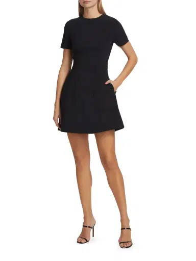 Brandon Maxwell Women's The Bianca Bubble Minidress - Black | Thumbnail 1 Brandon Maxwell Women's The Bianca Bubble Minidress - Black | Thumbnail 1
