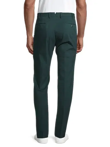 PT Torino Men's Modern Seat Stretch-Twill Slim-Fit Trousers - Dark Ocean Teal | Thumbnail 5 PT Torino Men's Modern Seat Stretch-Twill Slim-Fit Trousers - Dark Ocean Teal | Thumbnail 5