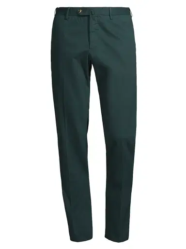 PT Torino Men's Modern Seat Stretch-Twill Slim-Fit Trousers - Dark Ocean Teal | Thumbnail 1 PT Torino Men's Modern Seat Stretch-Twill Slim-Fit Trousers - Dark Ocean Teal | Thumbnail 1