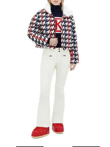 Perfect Moment Women's Nevada Duvet Houndstooth Down Puffer Jacket - Houndstooth | Thumbnail 5 Perfect Moment Women's Nevada Duvet Houndstooth Down Puffer Jacket - Houndstooth | Thumbnail 5