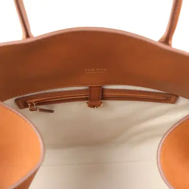 The Row The Row Soft Margaux 15 Cuir Saddle Leather Gold Hardware | Thumbnail 9 The Row The Row Soft Margaux 15 Cuir Saddle Leather Gold Hardware | Thumbnail 9