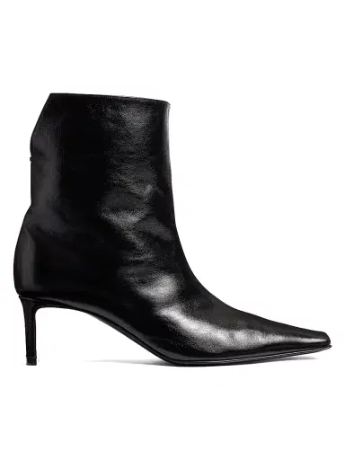 Khaite Women's Ona 55MM Leather Ankle Boots - Black | Thumbnail 1 Khaite Women's Ona 55MM Leather Ankle Boots - Black | Thumbnail 1