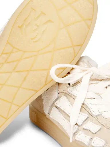 AMIRI Women's Pacific Bones Leather Sneakers - Sand - Size 6 | Thumbnail 6 AMIRI Women's Pacific Bones Leather Sneakers - Sand - Size 6 | Thumbnail 6