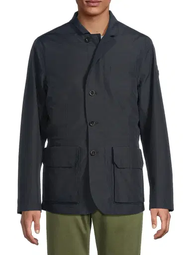 Polo Ralph Lauren Men's Water-Repellent Twill Jacket - Collection Navy | Thumbnail 3 Polo Ralph Lauren Men's Water-Repellent Twill Jacket - Collection Navy | Thumbnail 3
