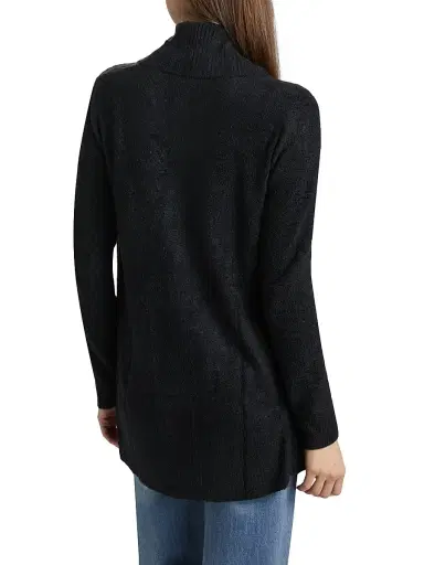 Barefoot Dreams Women's Cozychic Lite Circle Cardigan - Black | Thumbnail 5 Barefoot Dreams Women's Cozychic Lite Circle Cardigan - Black | Thumbnail 5
