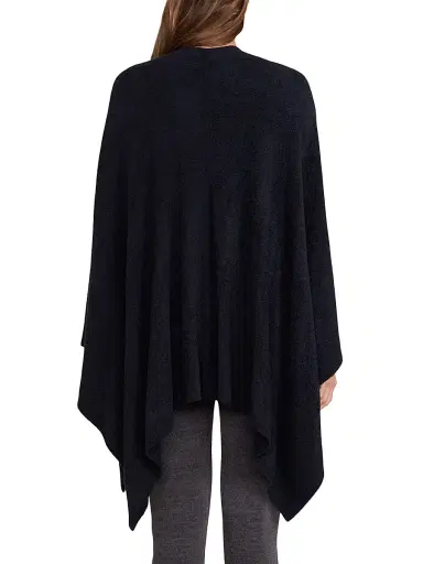Barefoot Dreams Women's CozyChic Lite Heathered Knit Cardigan - Black | Thumbnail 3 Barefoot Dreams Women's CozyChic Lite Heathered Knit Cardigan - Black | Thumbnail 3