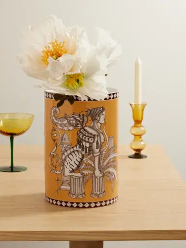 La DoubleJ Pillar Gold-plated Porcelain Vase | Thumbnail 2 La DoubleJ Pillar Gold-plated Porcelain Vase | Thumbnail 2