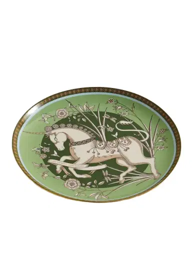 La DoubleJ Gold-plated Porcelain Plate | Thumbnail 1 La DoubleJ Gold-plated Porcelain Plate | Thumbnail 1