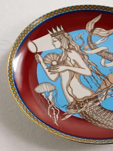 La DoubleJ Gold-plated Porcelain Plate | Thumbnail 3 La DoubleJ Gold-plated Porcelain Plate | Thumbnail 3