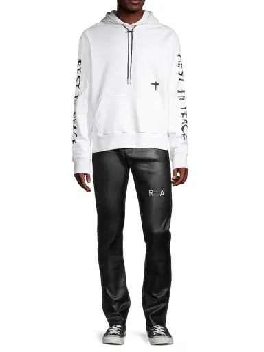RTA Men's Bryant Faux Leather Pants - Latin - Size 40 | Thumbnail 2 RTA Men's Bryant Faux Leather Pants - Latin - Size 40 | Thumbnail 2