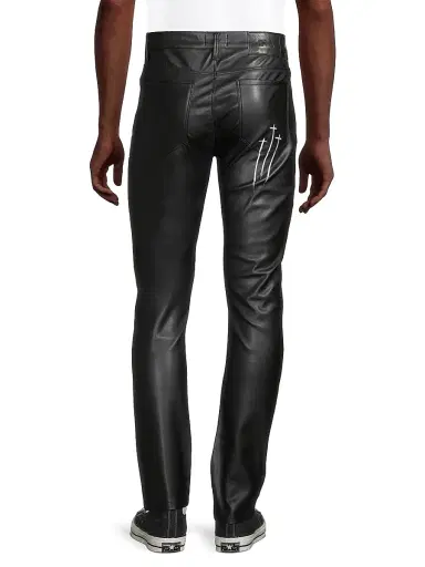 RTA Men's Bryant Faux Leather Pants - Latin - Size 40 | Thumbnail 5 RTA Men's Bryant Faux Leather Pants - Latin - Size 40 | Thumbnail 5