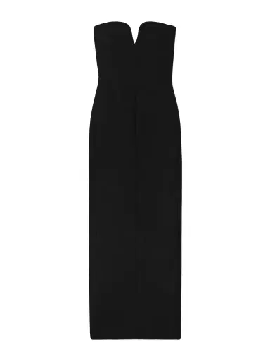 Khaite Yao Strapless Grain De Poudre Gown | Thumbnail 1 Khaite Yao Strapless Grain De Poudre Gown | Thumbnail 1