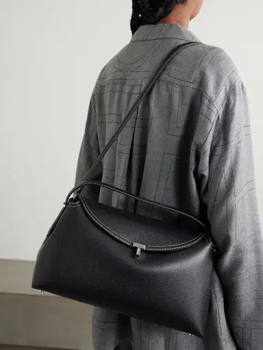 TOTEME T-lock Textured-leather Shoulder Bag | Thumbnail 6 TOTEME T-lock Textured-leather Shoulder Bag | Thumbnail 6