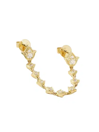 Anita Ko Tulip 18-karat Gold Diamond Single Earring | Thumbnail 1 Anita Ko Tulip 18-karat Gold Diamond Single Earring | Thumbnail 1